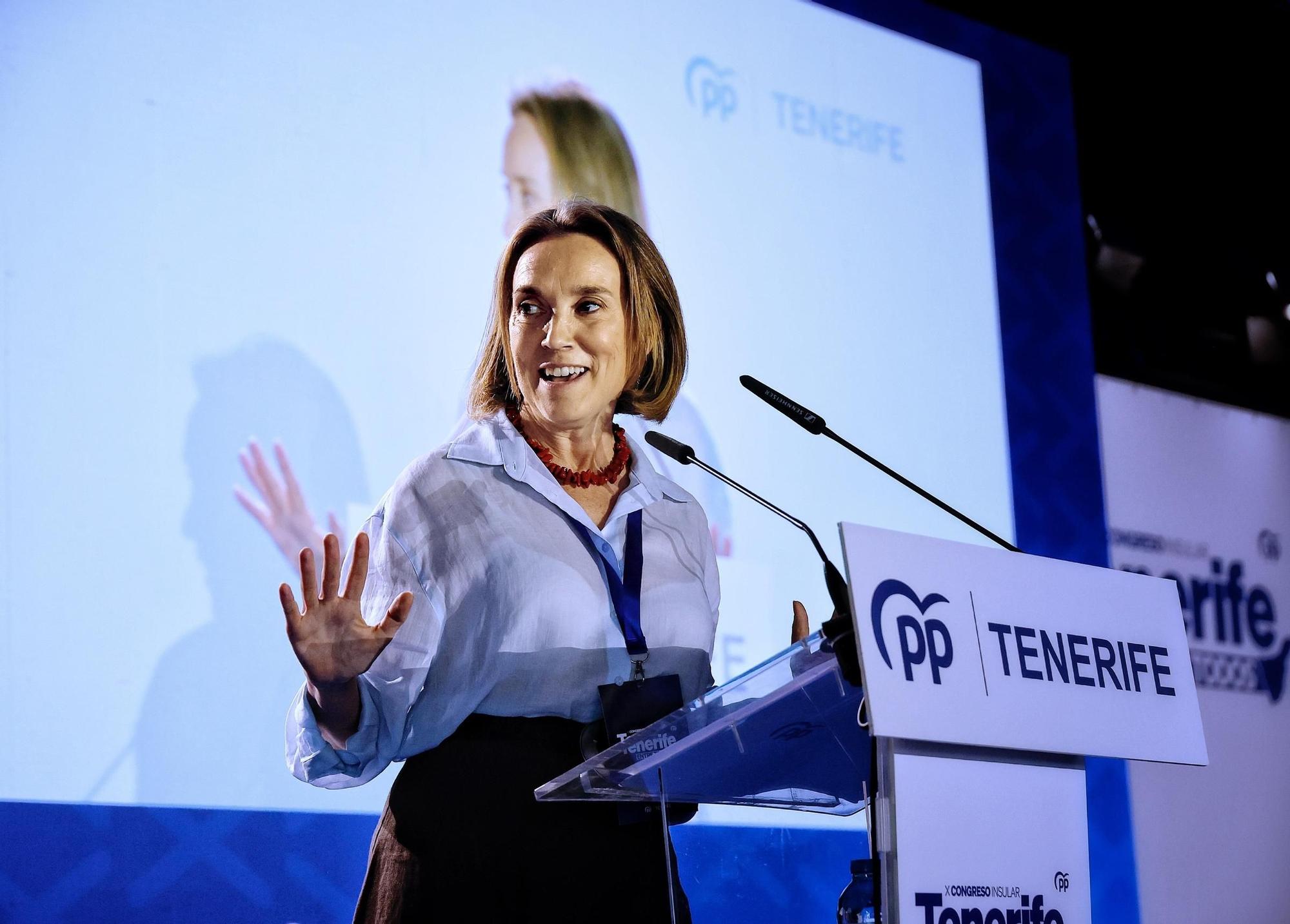 X Congreso Insular del Partido Popular, donde Lope Afonso ha sido elegido como presidente de los populares en Tenerife