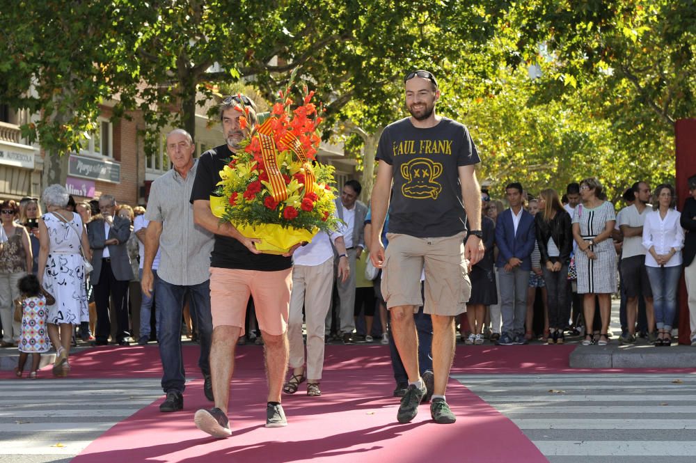 Les ofrenes de la Diada a Manresa