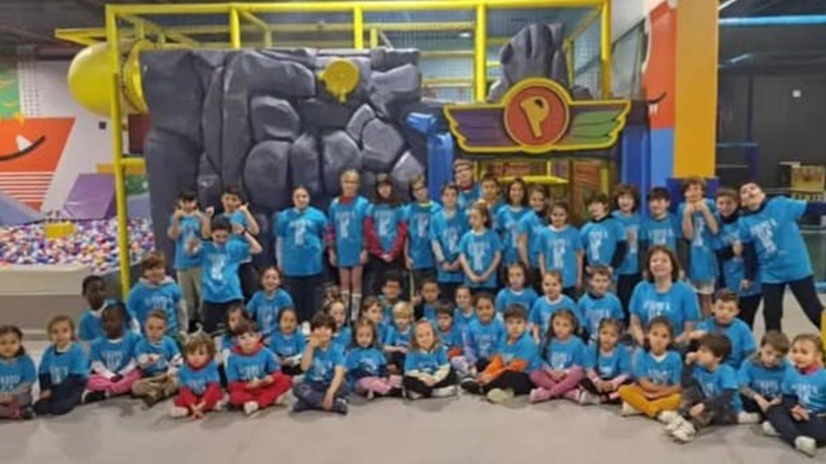 Grupo participante en la actividad de este sábado.