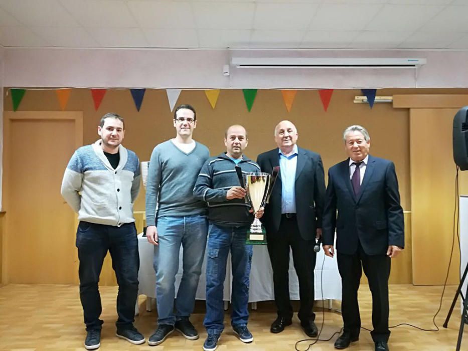 Entrega de premios de la Liga de Bolos Huertanos