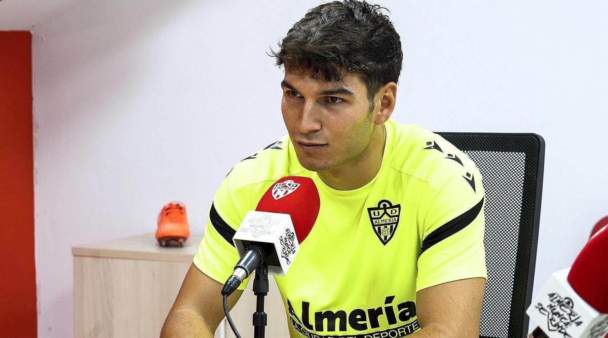 Federico Bonini, futbolista del Almería