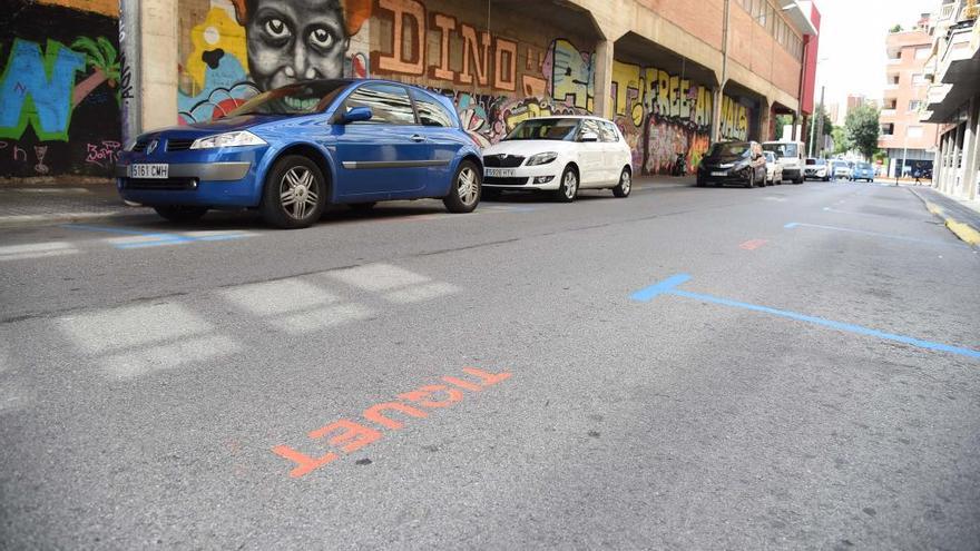 Zona Blava del Carrer Aragó de Manresa