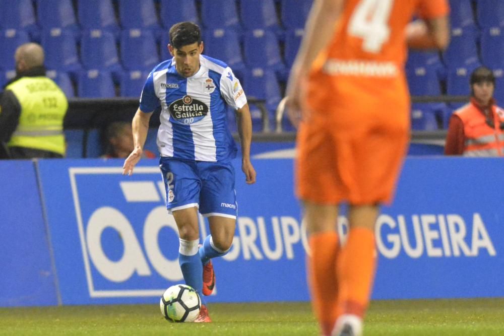 El Dépor se impone 3-2 al Málaga