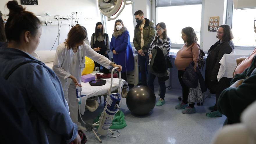 El Hospital San Agustín incorpora el &quot;gas de la risa&quot; para hacer más liviano el dolor del parto