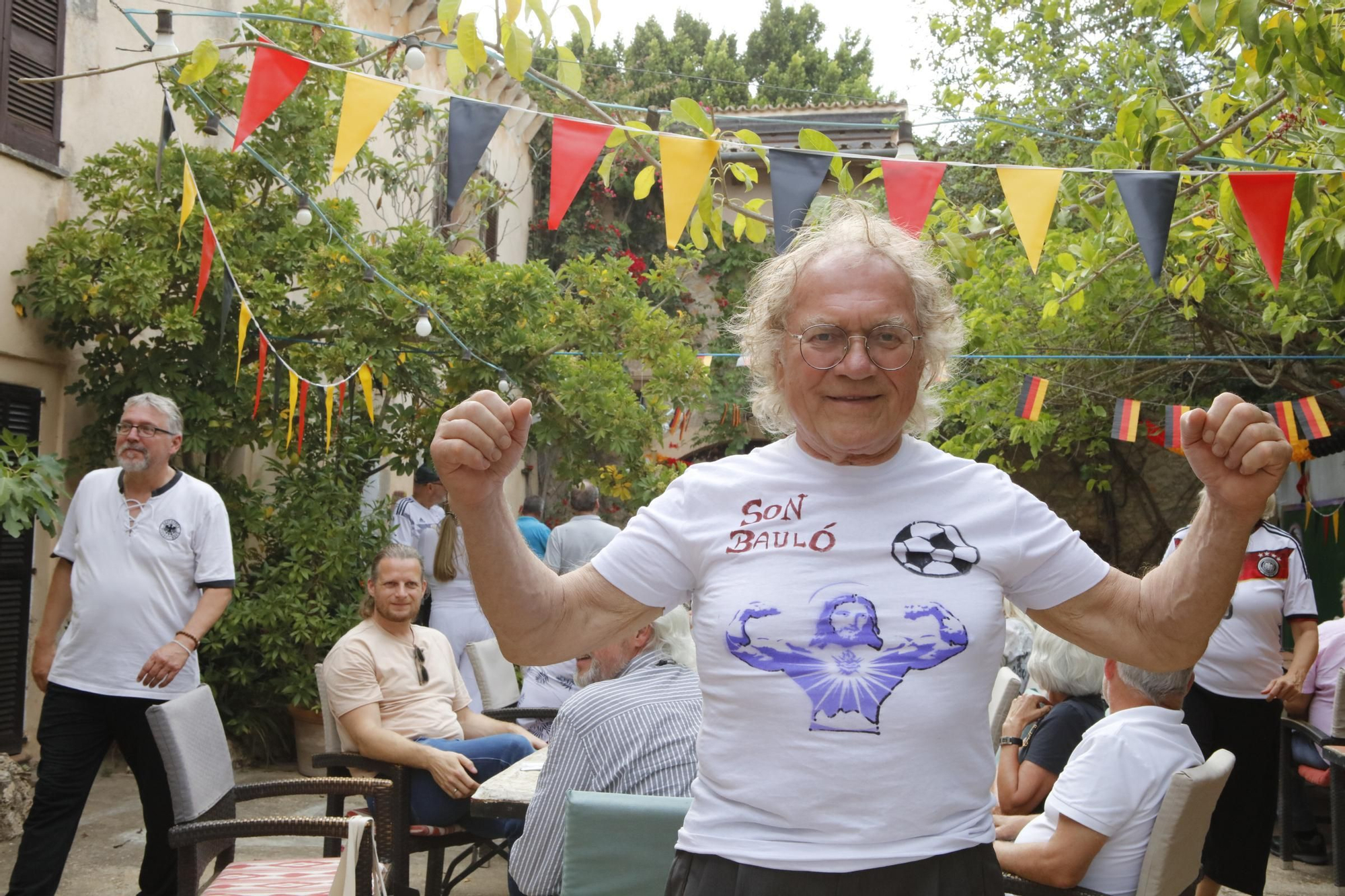 So feierte die deutsche Community auf Mallorca auf der Kulturfinca die EM-Eröffnung