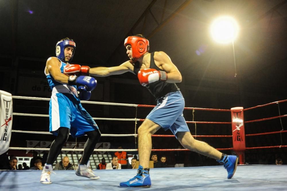 La noche del mejor boxeo gallego