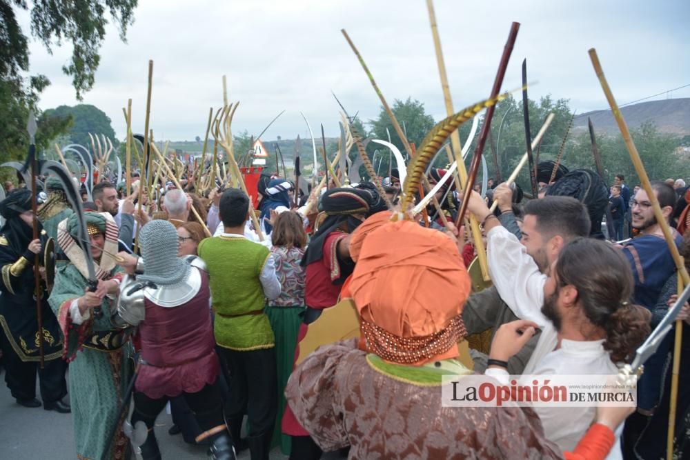 Acto de La Invasión Fiestas del escudo Cieza 2017