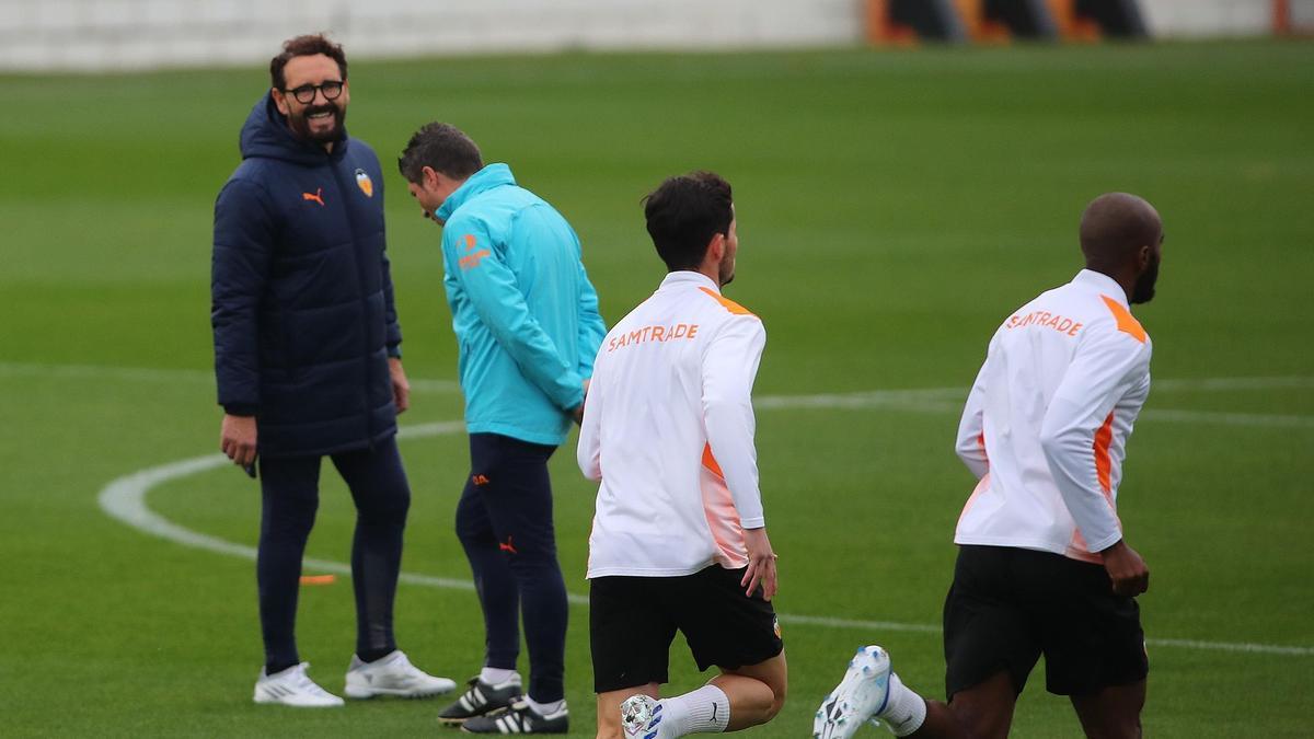 Bordalás en la previa del Rayo-Valencia