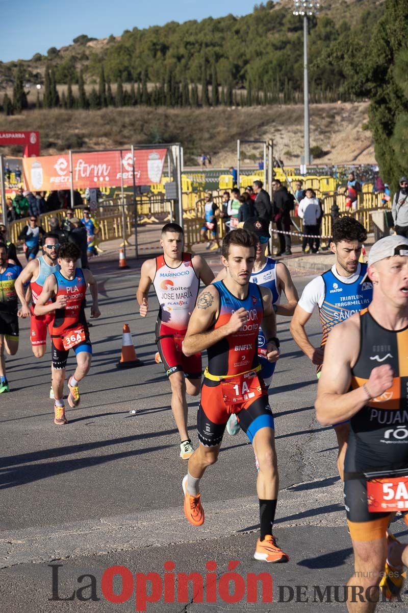 Campeonato Regional de Duatlón por relevos Súper Sprint en Calasparra (carrera a pie)