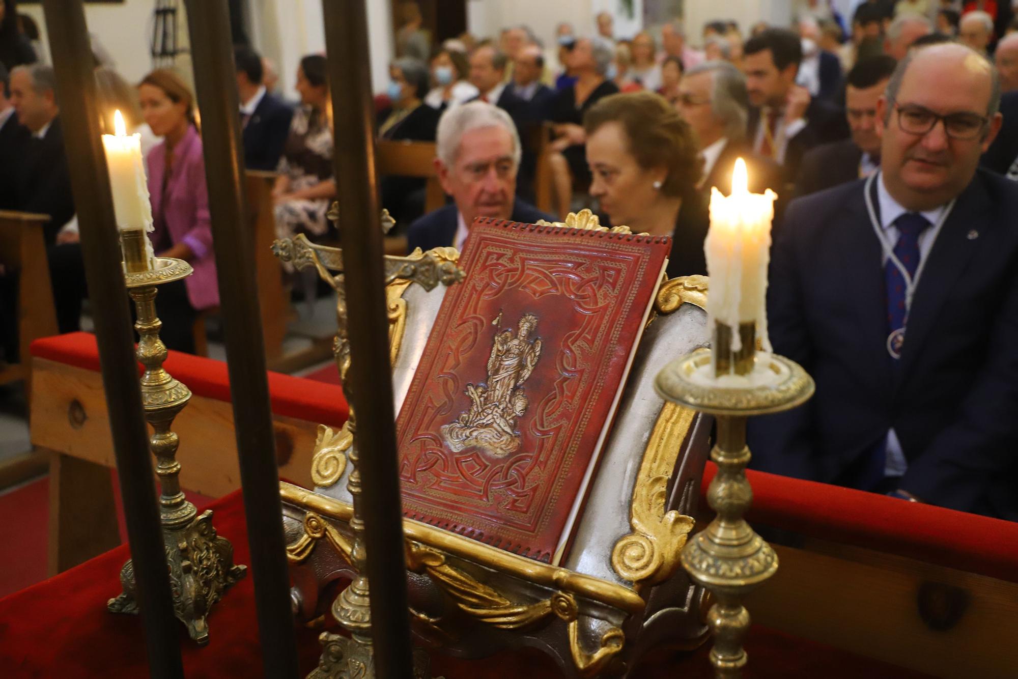 Festividad de San Rafael en la iglesia del Juramento