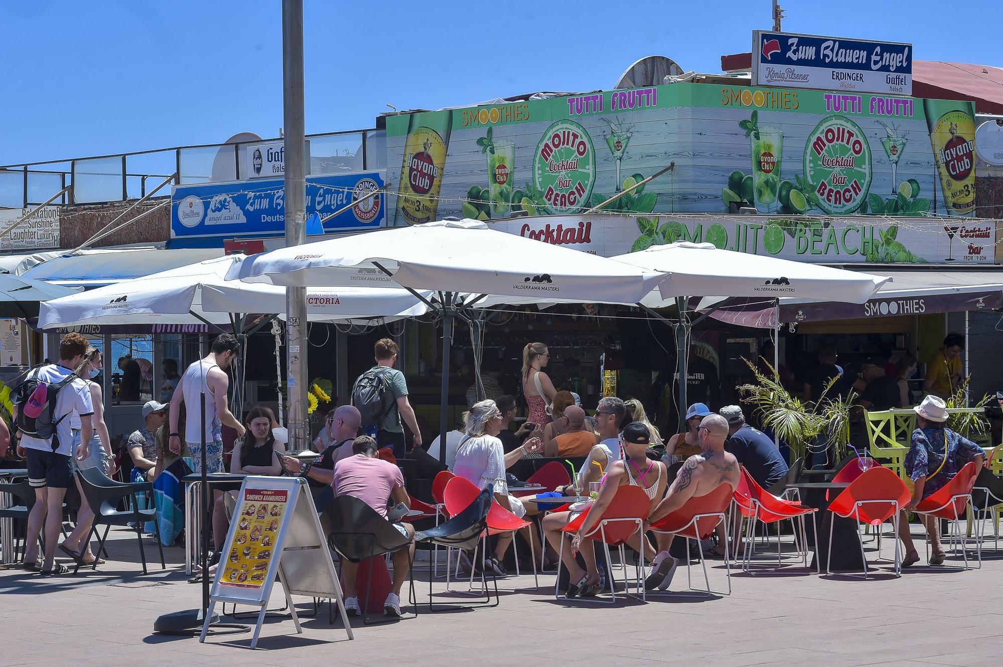 Playa del Inglés en Semana Santana