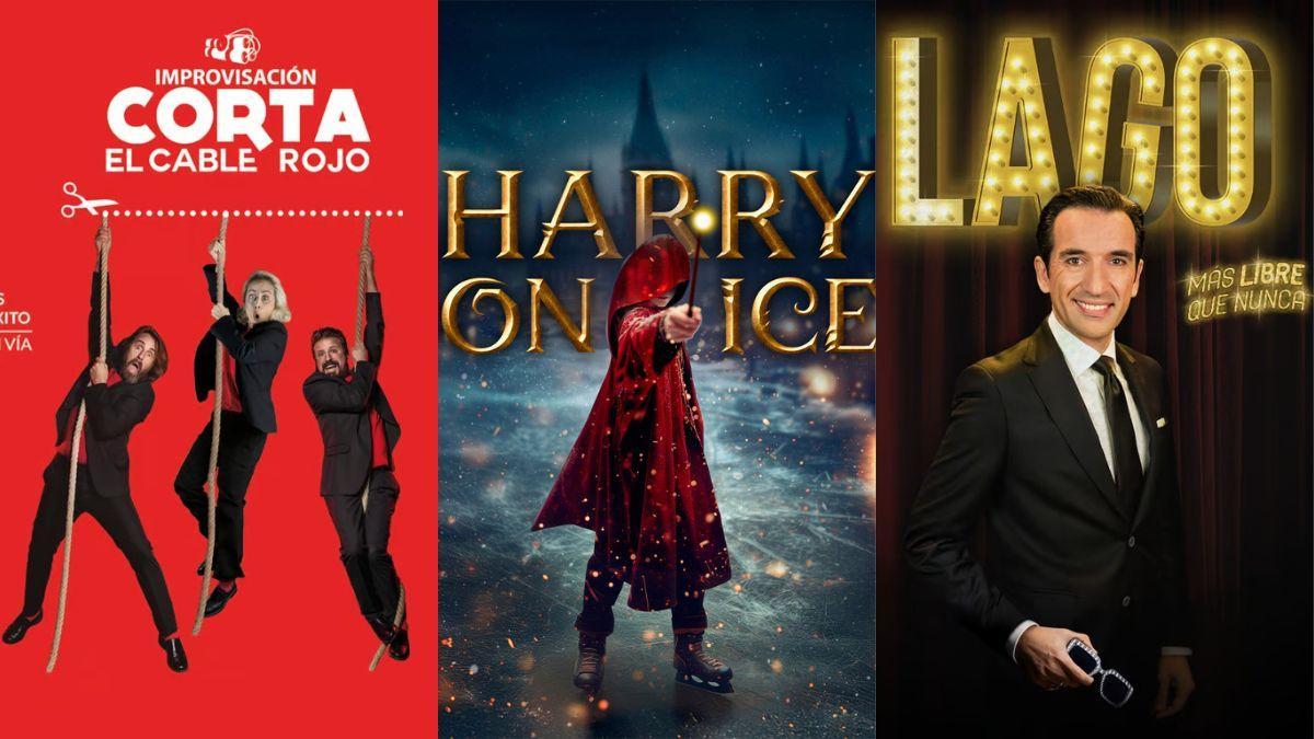 La comedia de improvisación Corta el cable rojo, el show sobre hielo Harry on ice o Miguel Lago, entre los espectáculos de este mes en Santiago
