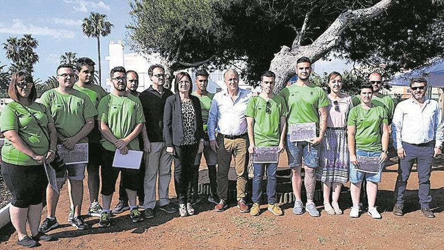 Concluye el ‘T’Avalem’ con la mejora del Jardín del Mar