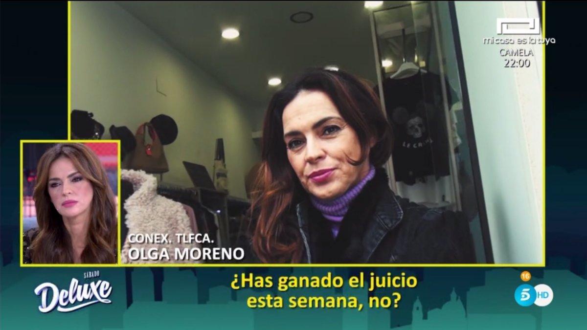 Olga Moreno, próxima invitada de 'Sábado Deluxe'