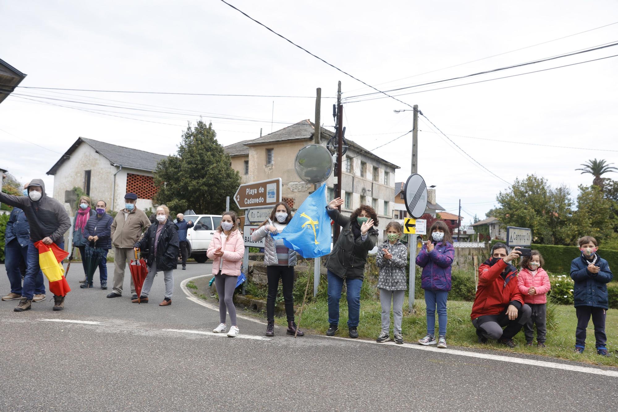 La segunda etapa de la Vuelta Ciclista a Asturias, en imágenes