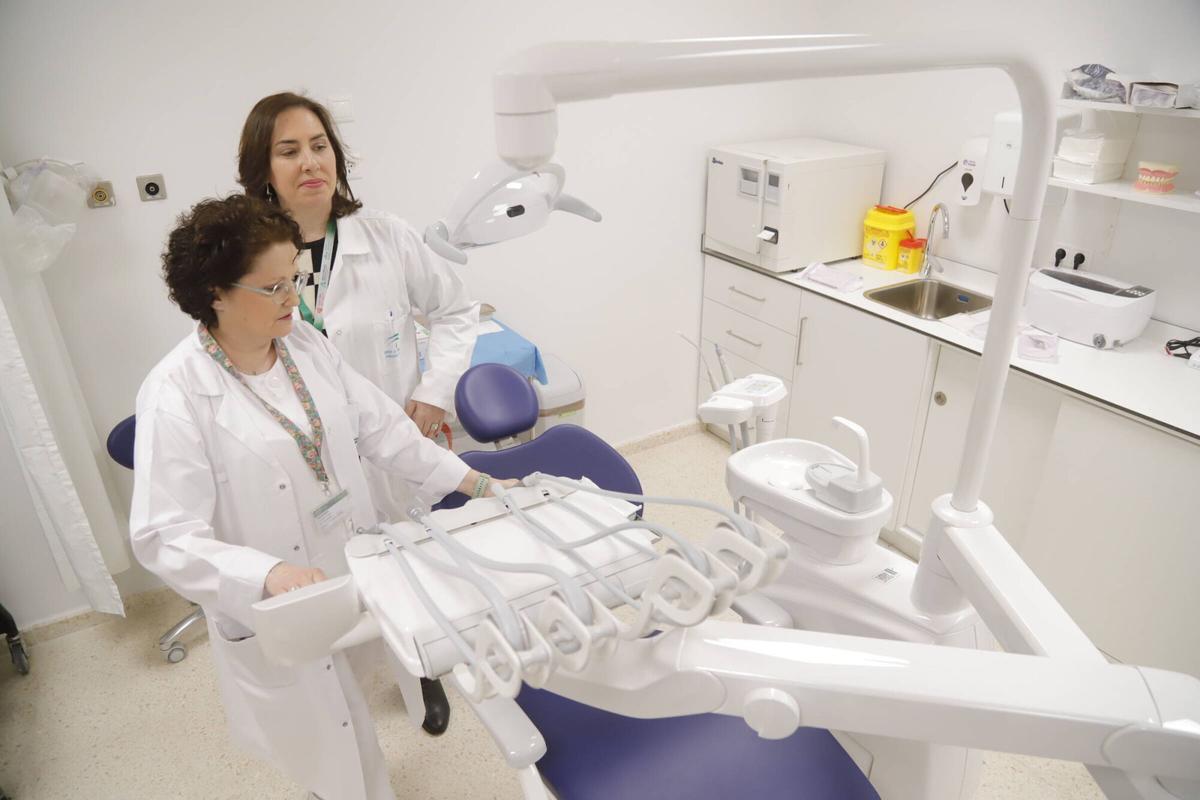Instalaciones de atención bucodentales habilitadas en el Hospital Provincial de Córdoba.