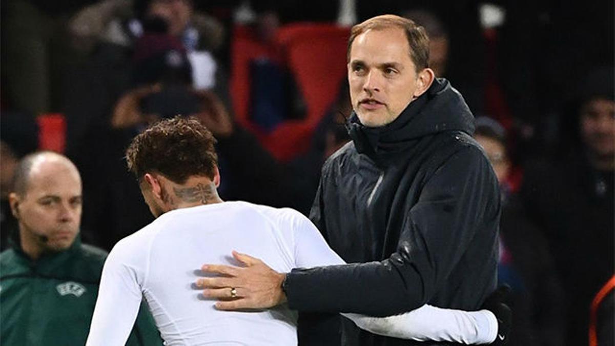 Tuchel: Estamos felices por el momento de forma de Neymar