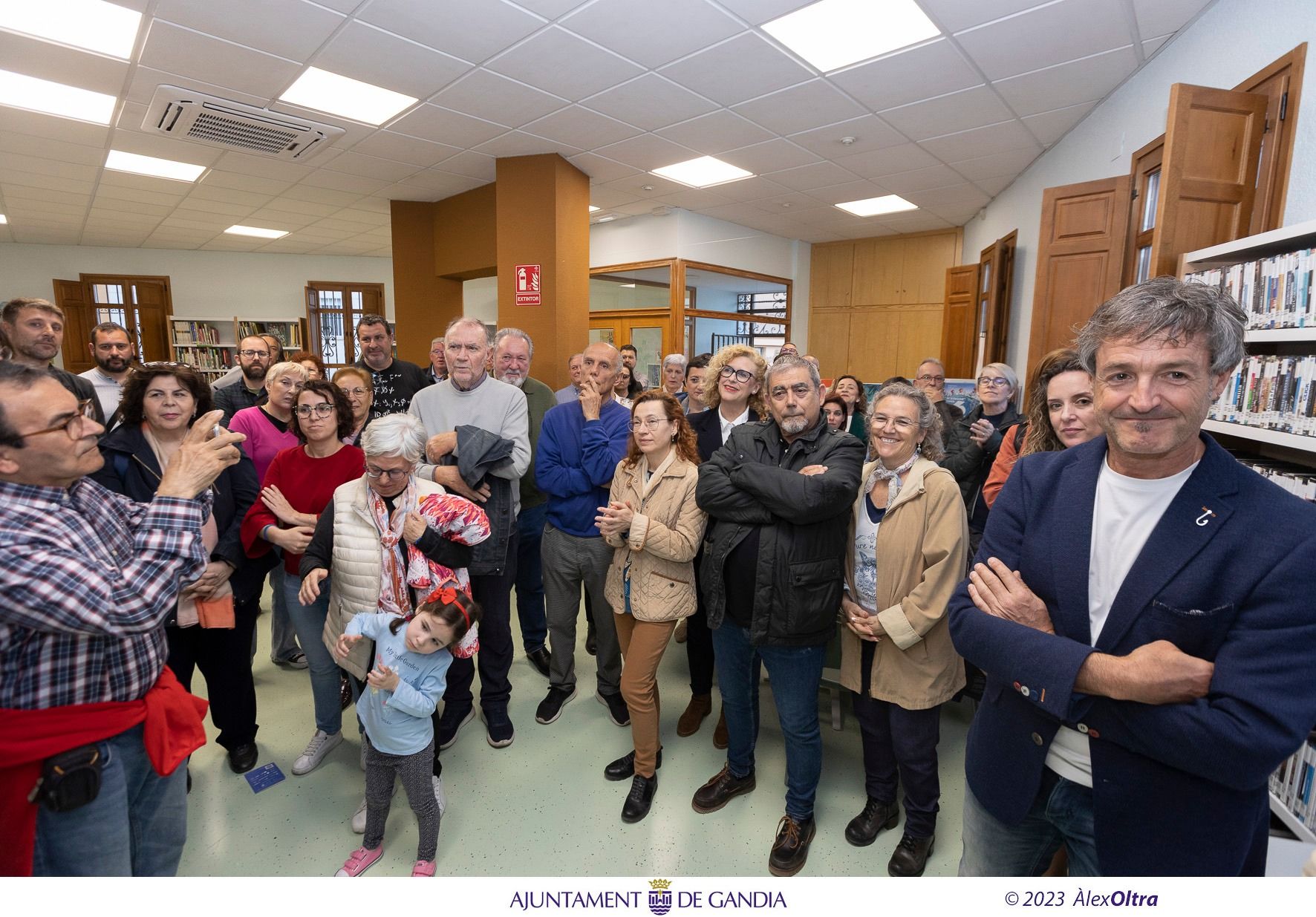 Homenatge a Josep Piera a la biblioteca de Beniopa