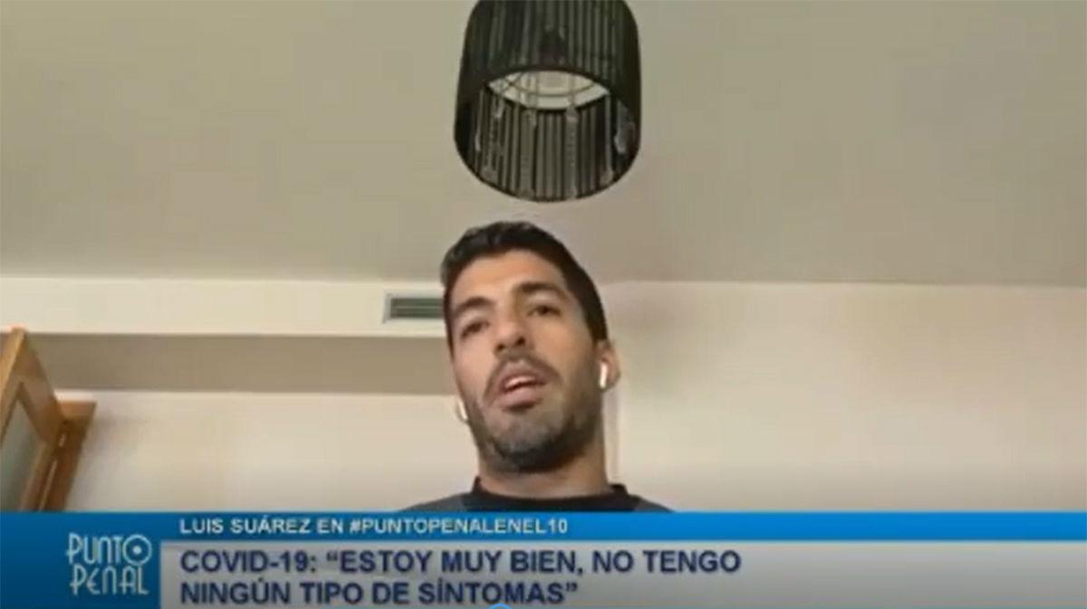 Así explica Luis Suárez cómo cogió el coronavirus