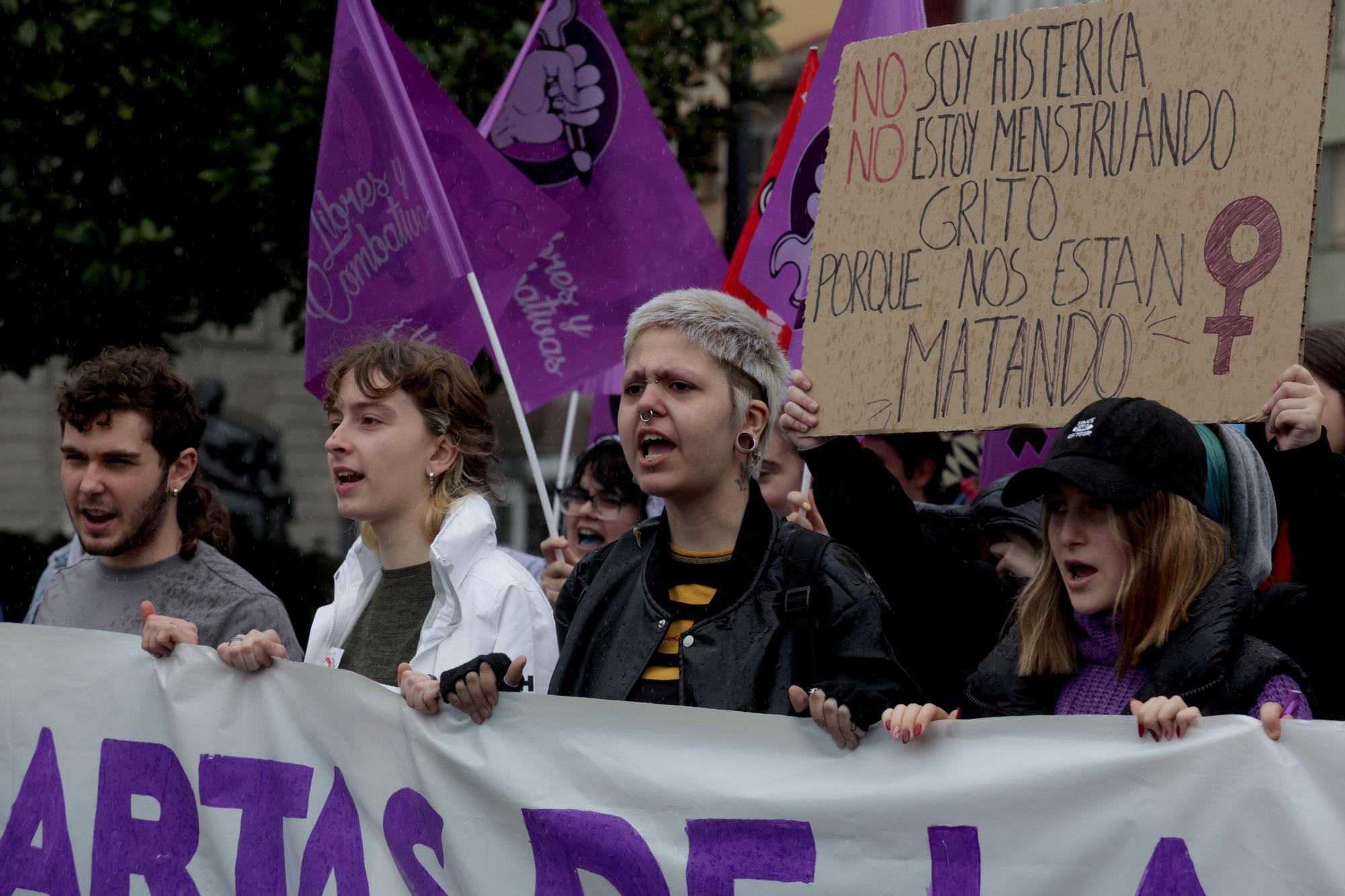 Manifestación del 8M en Oviedo