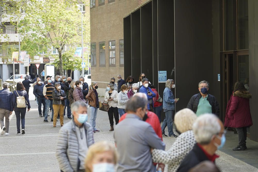 Salut obre el punt de vacunació massiu del Palau de Fires de Girona