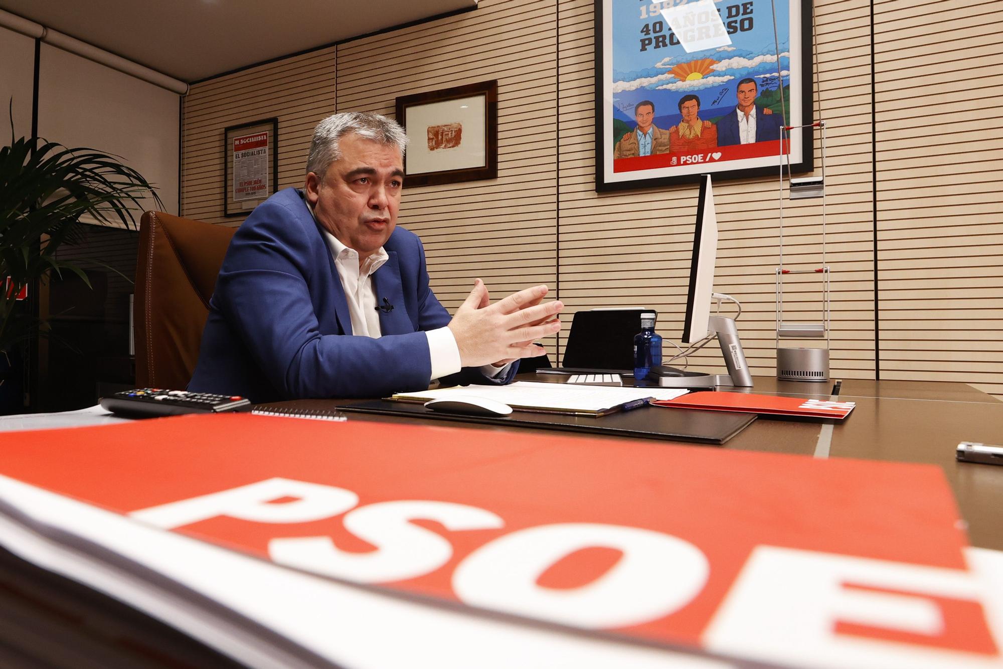 El secretario de Organización del PSOE, Santos Cerdán.