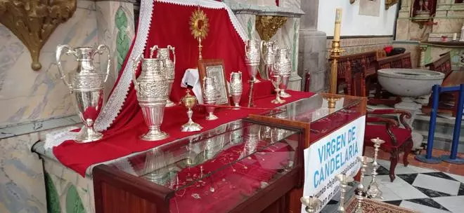 La Virgen de La Candelaria de Ingenio guarda sus reliquias