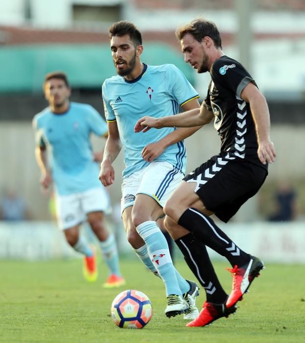 Los celestes se adelantaron mediante el juvenil Brais Méndez pero terminaron cayendo en el campo del Gran Peña por dos goles a balón parado