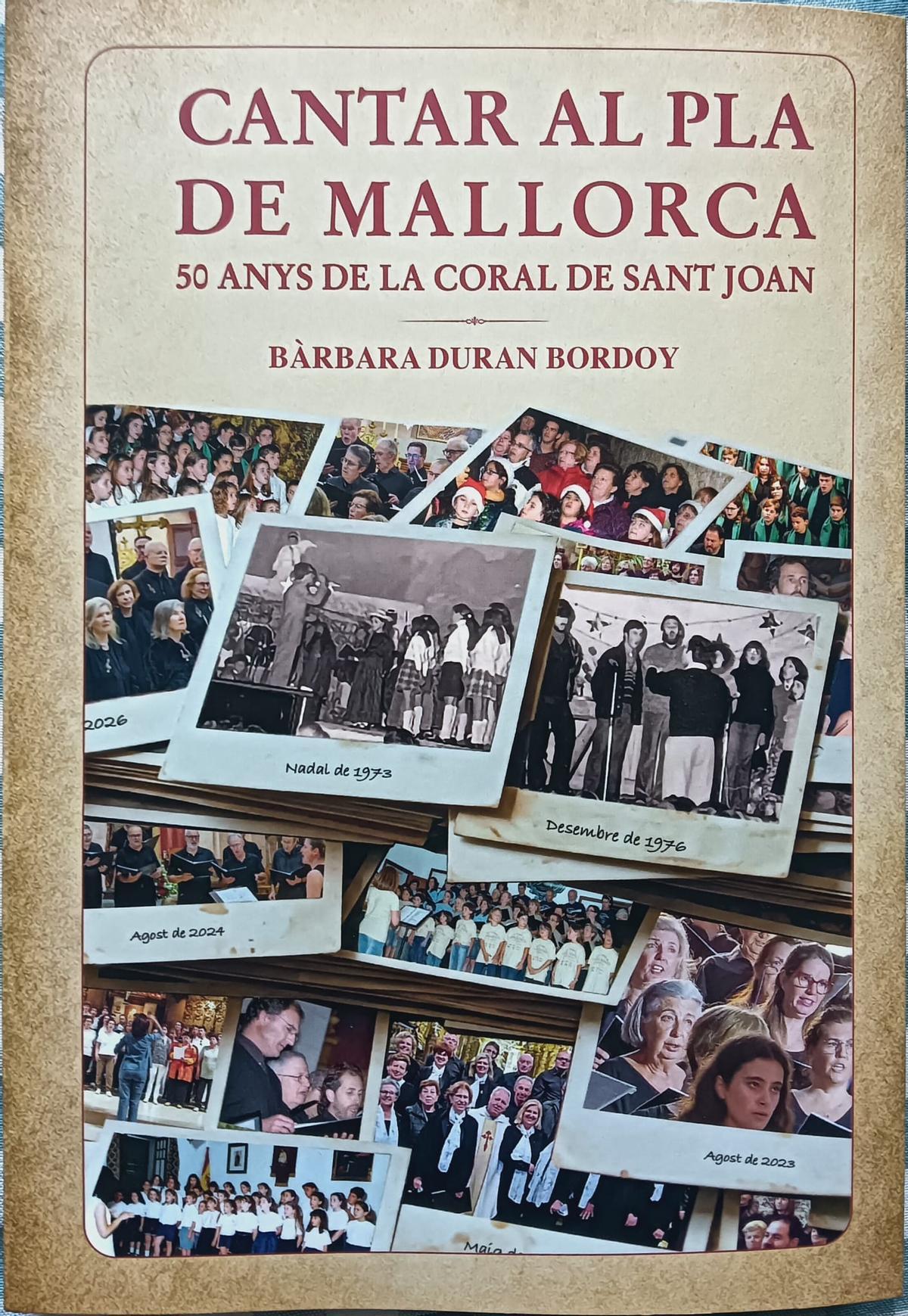 Portada del libro que se presentará el sábado 29 en Sant Joan.