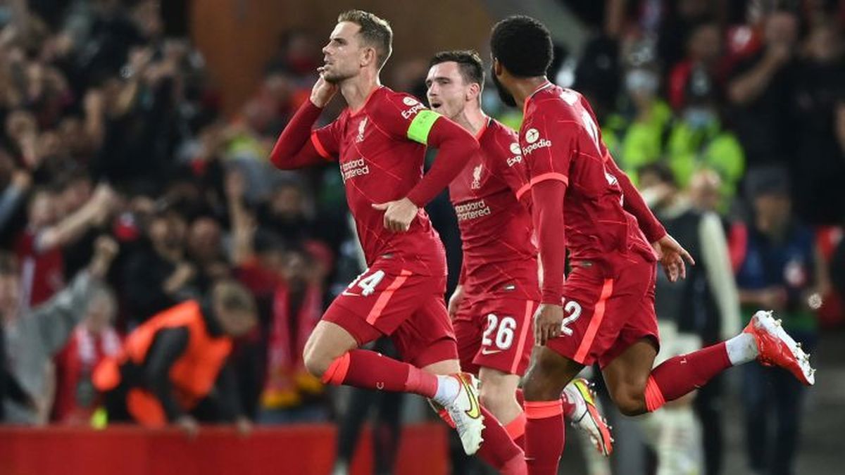 El Liverpool logró sobrepasar al Milan en uno de los mejores partidos de la primera fecha de la UCL
