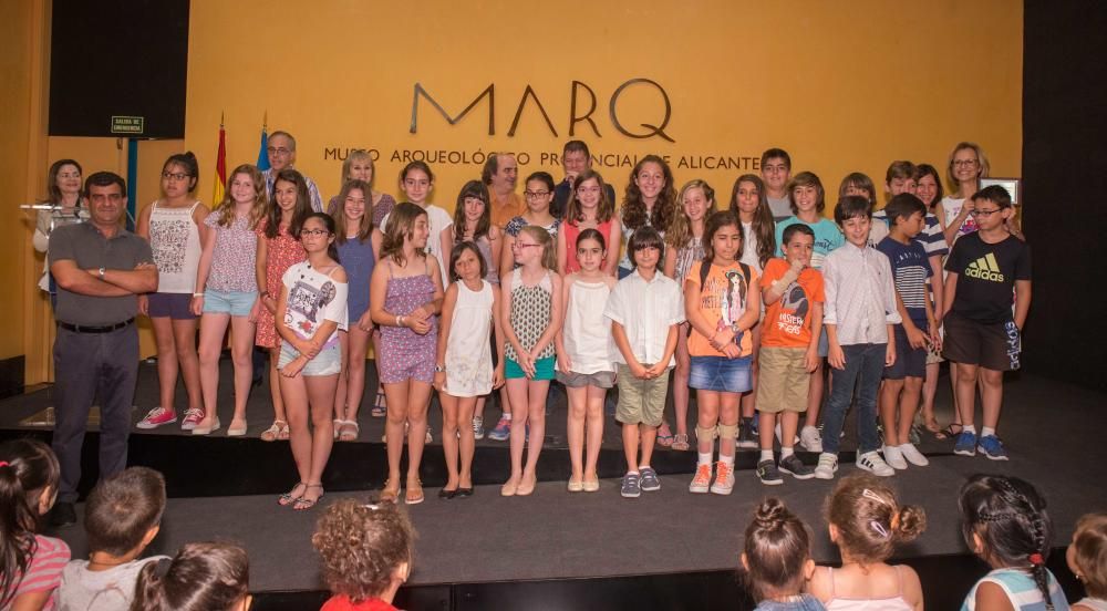 Entrega de los premios del certamen Proyectos Educativos del MARQ