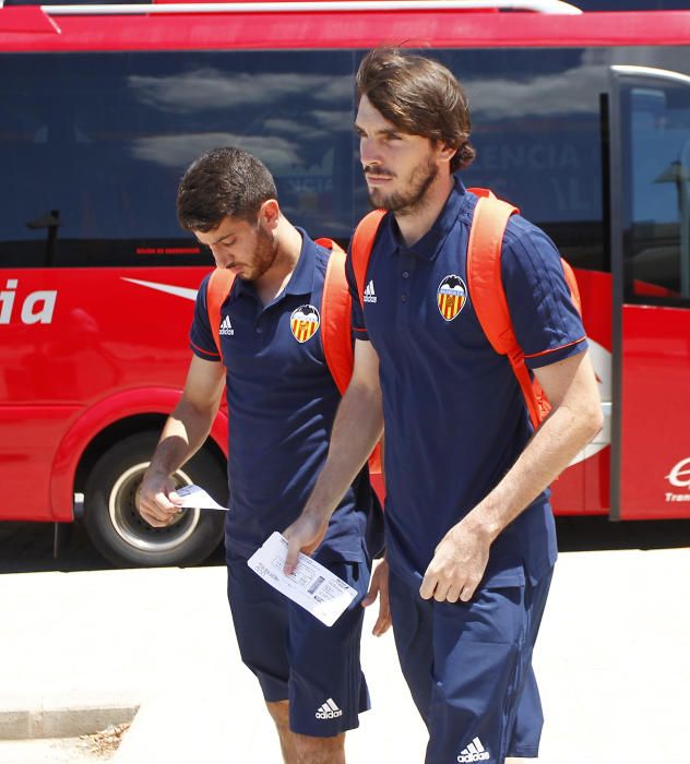 El Valencia CF pone rumbo a Évian-les-Bains