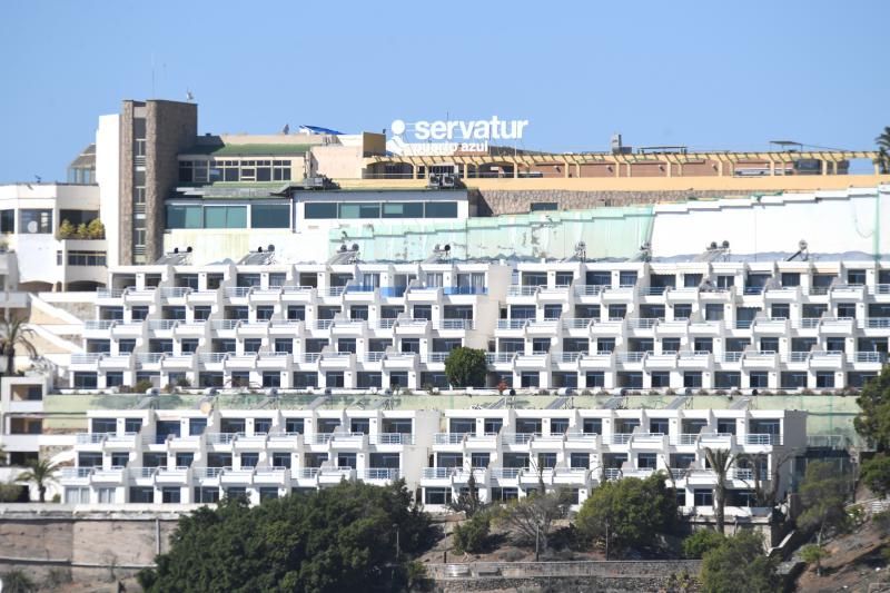 Obras en el Hotel Servatur Puerto Azul en Puerto Rico