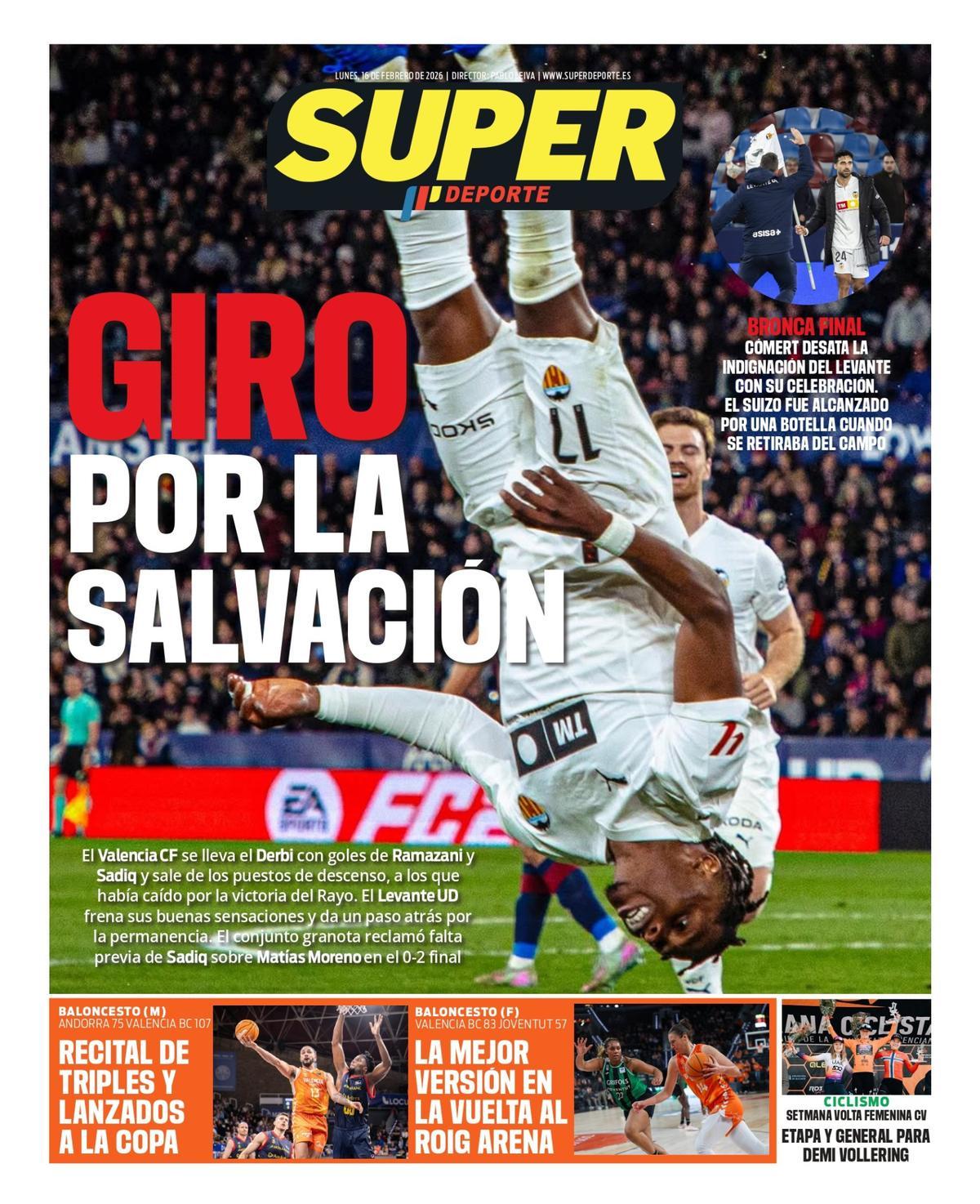 Estas son las portadas de la prensa deportiva de hoy Estas son las portadas de la prensa deportiva de hoy