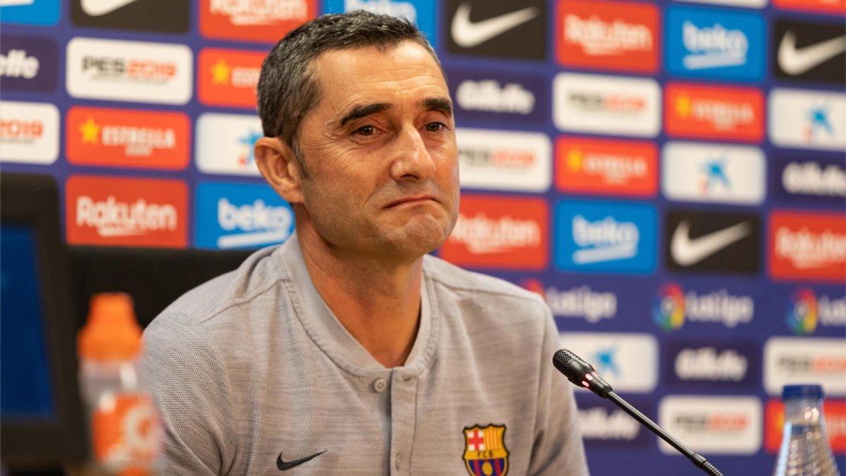 Ernesto Valverde, entrenador del FC Barcelona