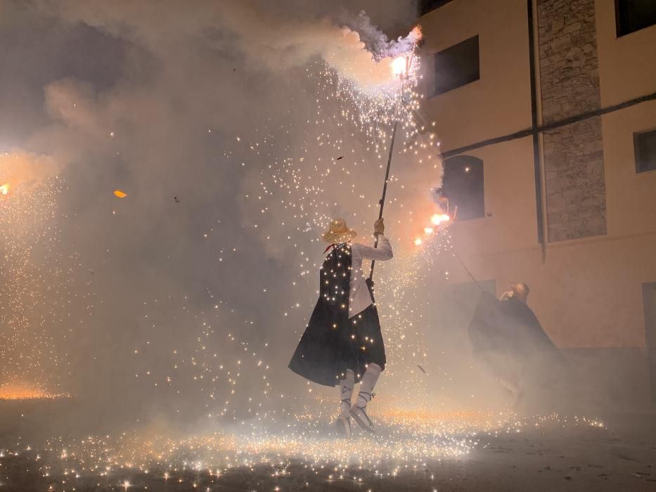 La mostra de foc del carnaval de Sallent