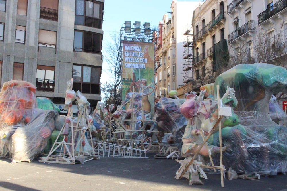 Reino de València-Duque de Calabria realizó la primera descarga a pesar de los problemas del carril-bici