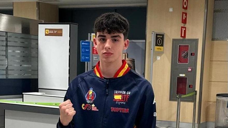 Javier Linero quiere dejar su huella en el Europeo de Taekwondo ITF