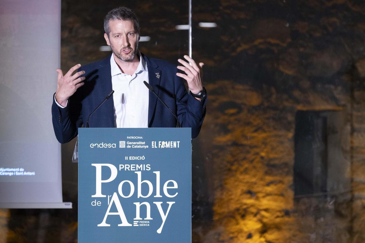 Gala de entrega Poble de lAny 2024 en el Castell de Calonge