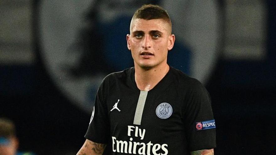 Marco Verratti, detenido en un control de alcoholemia.