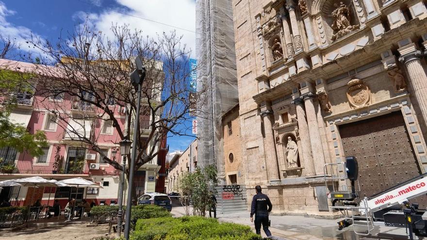 Encuentran una bomba de la Guerra Civil en la Iglesia del Carmen de València