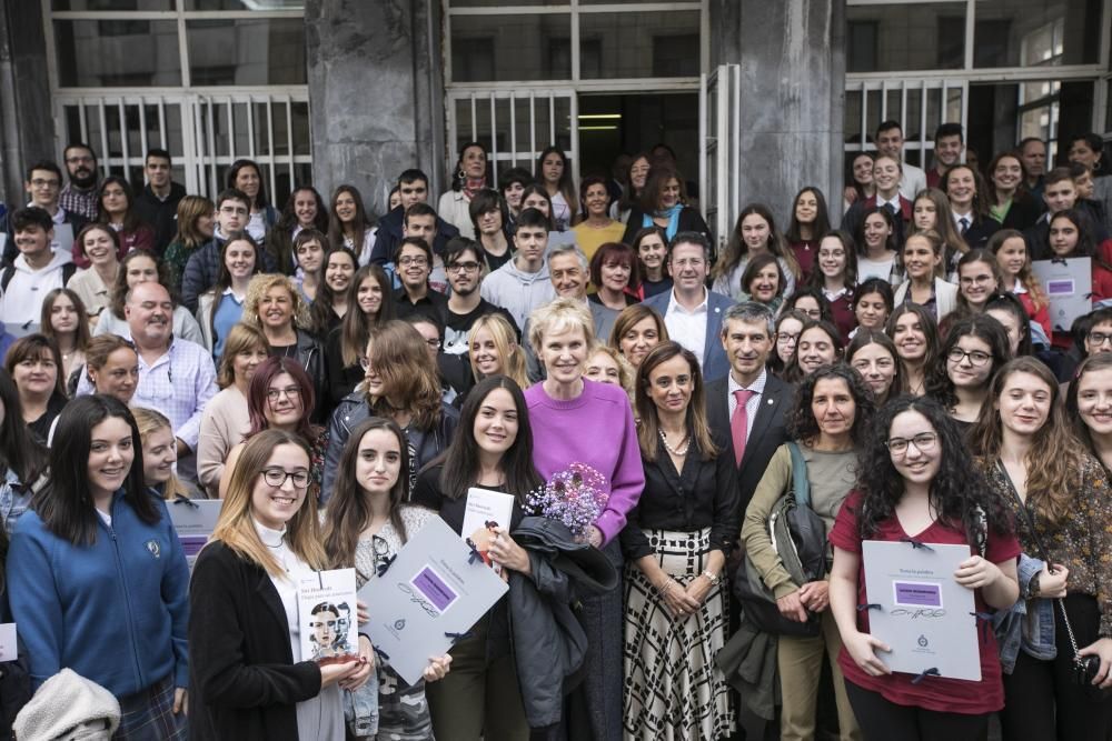 Encuentro de estudiantes con Siri Hustvedt