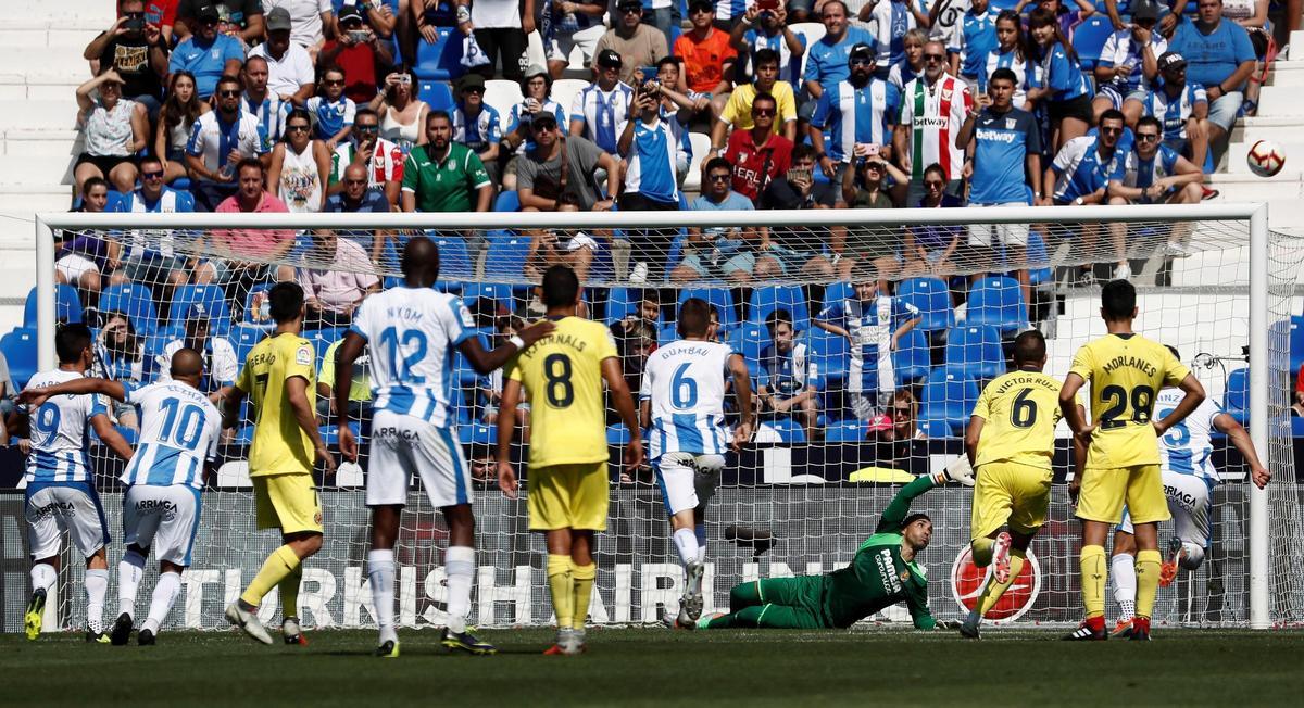 Estadio de Butarque, campo del Leganés