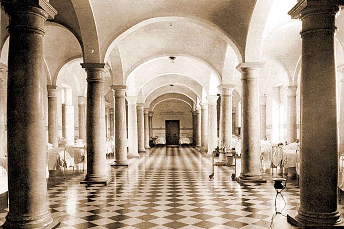 L'Hospital General a principis del segle XX