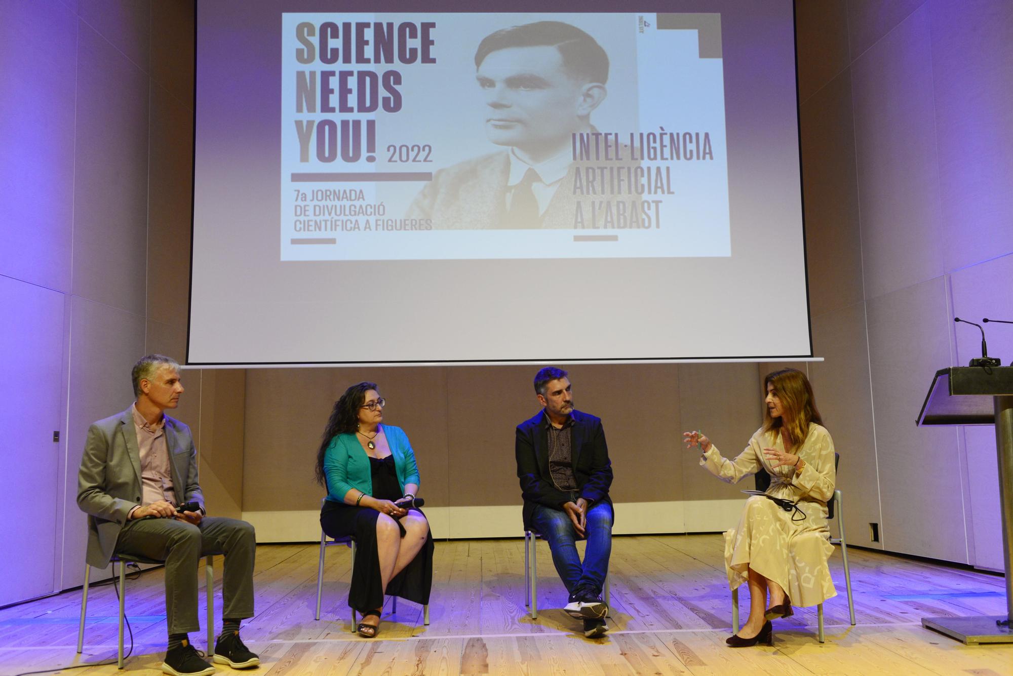 Science Needs You! omple l’Auditori Caputxins de Figueres per parlar d’Intel·ligència Artificial