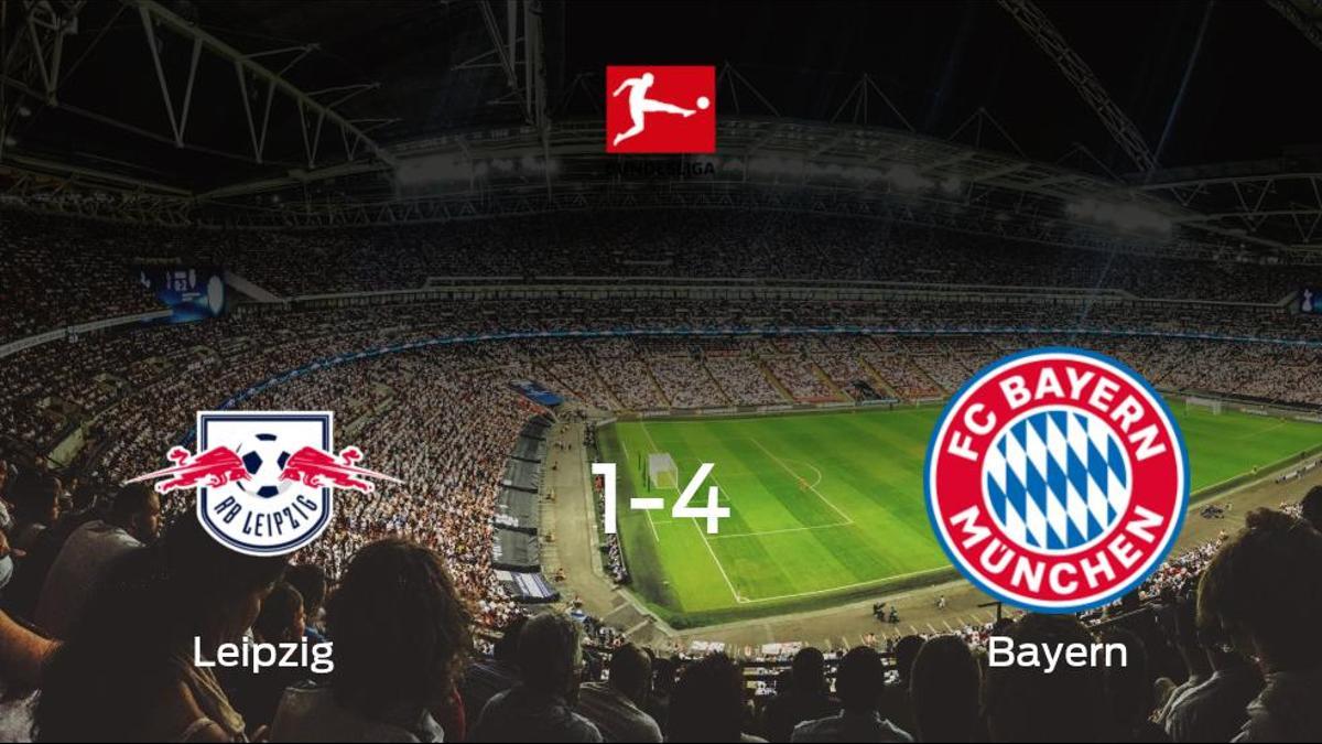 El Bayern de Múnich le arrebata los tres puntos al RB Leipzig (1-4)
