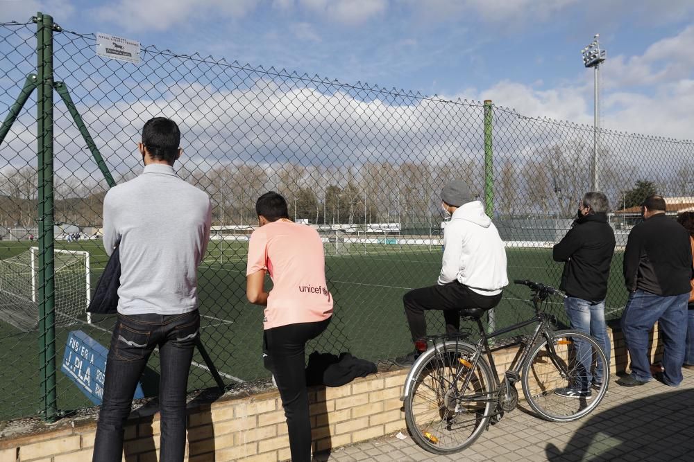 Debut de Parcerisas a la banqueta del Banyoles