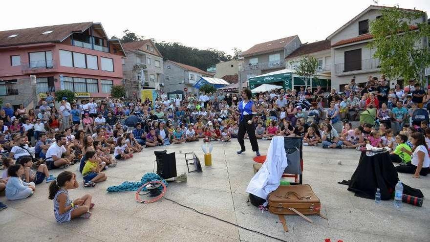 Una actividad festiva en A Chousa. // G. Santos