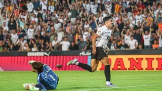 Diego López, el líder del ataque del Valencia CF