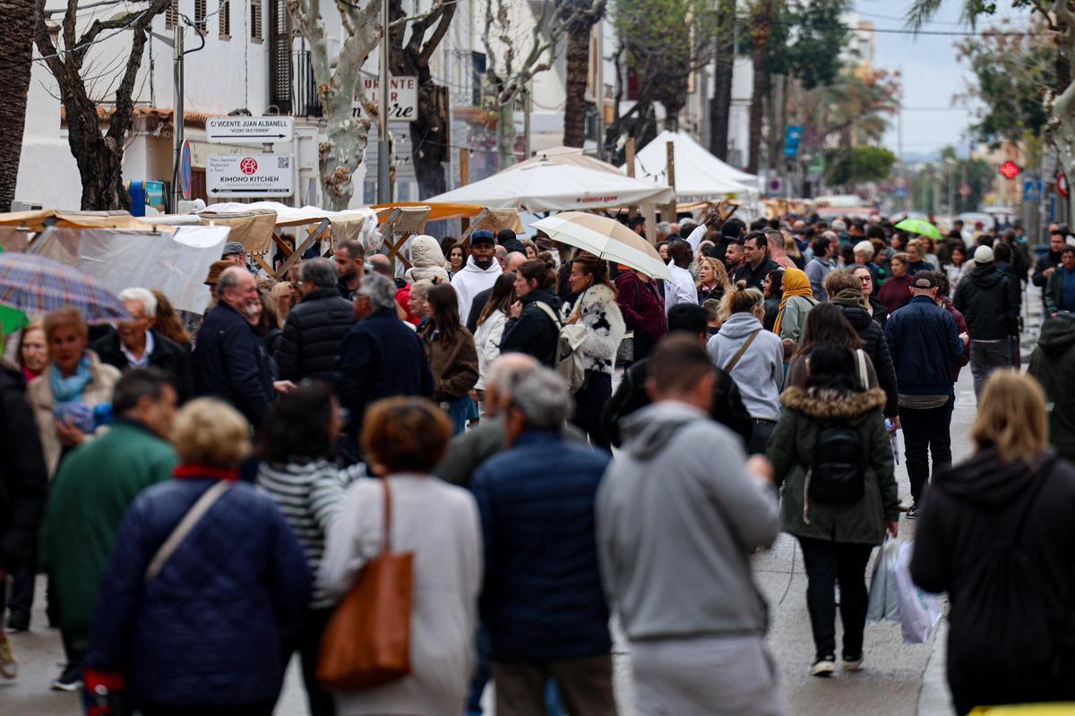 Imágenes de 'Fira des Gerret' en Santa Eulária
